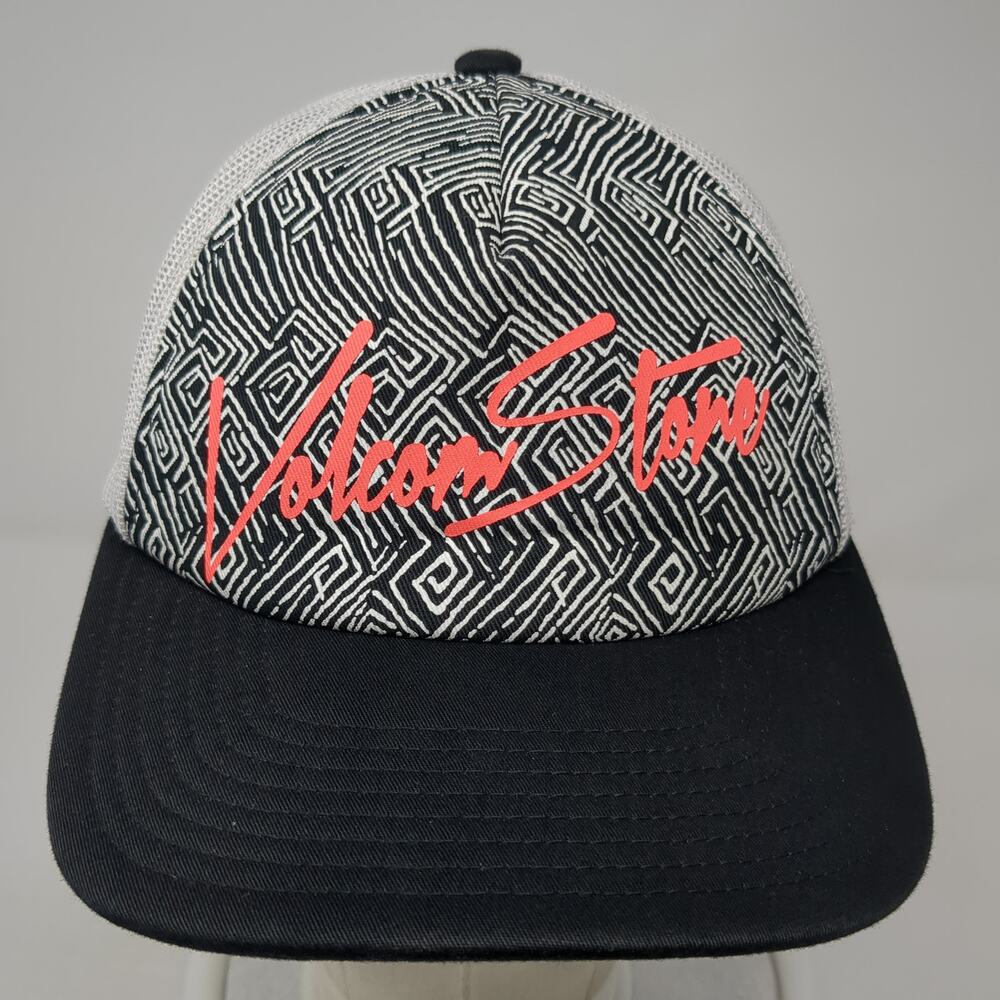 Volcom Stone Snapback Mesh Back Trucker Hat Multi… - image 2